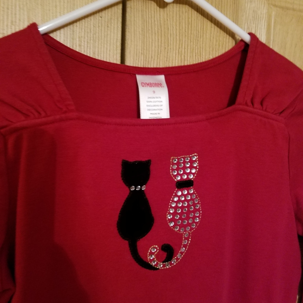 Gynboree 3 piece black cat set size: 9
